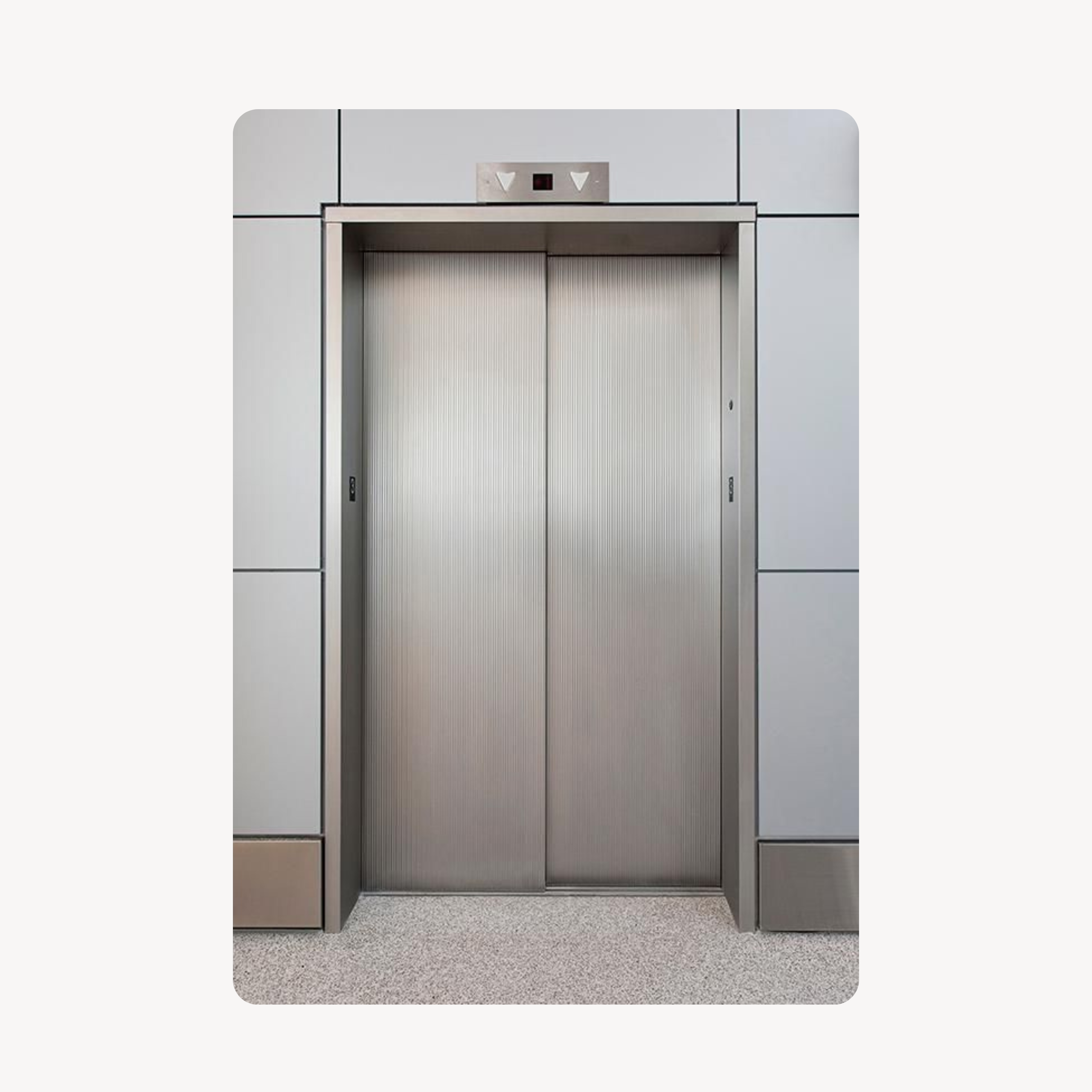 mecanismo puerta de piso ascensor 2h